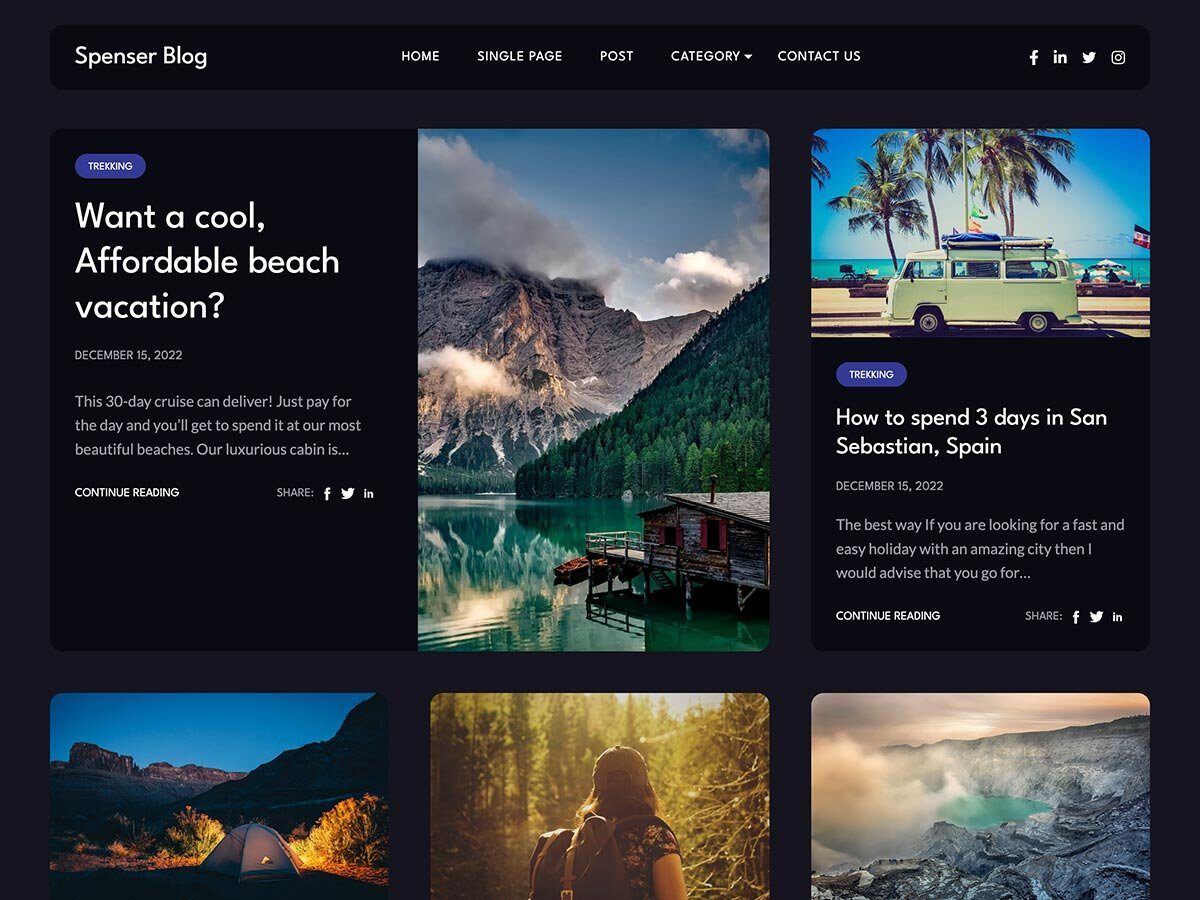 Spenser Blog