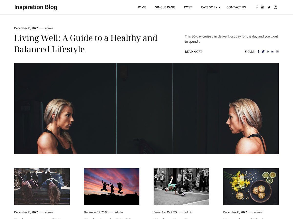 Inspiration Blog